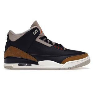 NIKE Air Jordan 3 Retro 'Desert Elephant' Sneakers Size 9.5